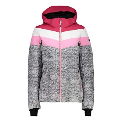 Abbildung von CMP Stretch Skijacke für Damen mit abnehmbarer Kapuze, Blaues Juwel, D36