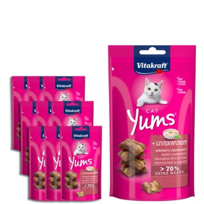 Abbildung von Vitakraft Cat Yums Leberwurst 9x40G