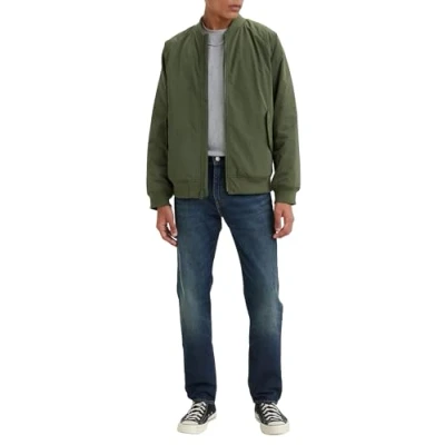 Abbildung von Levi&#039;s 502 Taper Jeans Tapered Fit, Herren, Größe: 36x32, Dark indigo worn in
