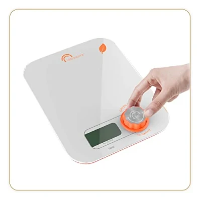 Abbildung von Little BALANCE 8346 Kinetic Flower Orange, Küchenwaage ohne Batterien, Ökologisch dank des Balance, Reglers, 5 kg, Orange