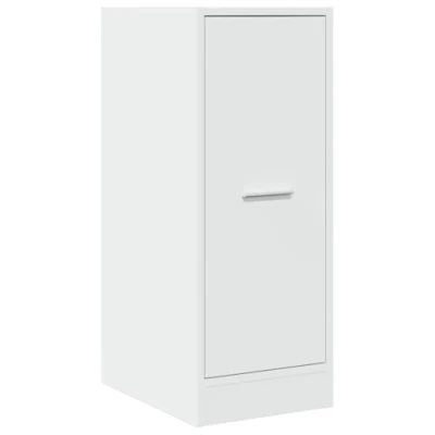 Abbildung von vidaXL Fächerschrank Apothekerschrank Weiß 30x41x77,5 cm Holzwerkstoff (1 St)