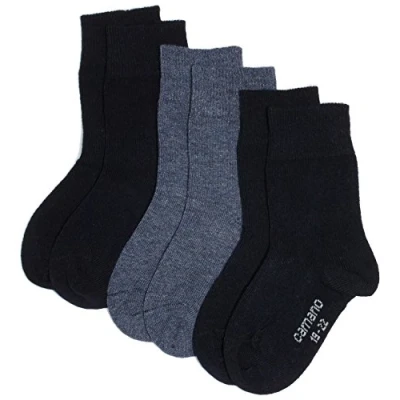 Abbildung von Camano Langsocken CA3701 (Packung, 3 Paar, Paar) Kinder Socken, Jungen &amp; Mädchen mit Baumwolle, Kindersocken