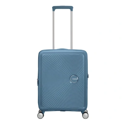 Abbildung von American Tourister Soundbox Spinner 55/20 TSA EXP Stone Blue Koffer mit 4 Rollen