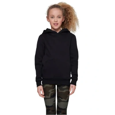 Abbildung von Build Your Brand Herren BY117 Basic Kids Hoody Hooded Sweatshirt, schwarz, 110/116