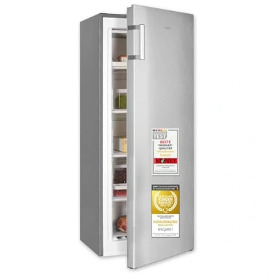 Abbildung von exquisit Gefrierschrank GS5230 H 010E, 143.4 cm hoch, 55 breit, 4 Sterne Gefrieren, Türanschlag wechselbar
