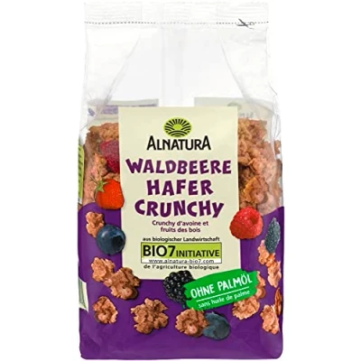 Abbildung von Alnatura Bio Hafer Crunchy Waldbeere, 375g