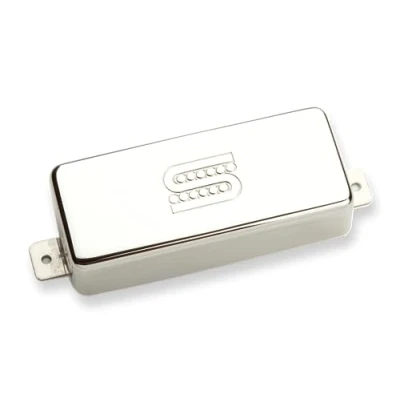 Abbildung von Seymour Duncan SM 2N Humbucker Einzelner kundenspezifischer Mini HB Tonabnehmer für silberne E Gitarre