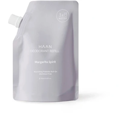 Abbildung von HAAN Margarita Spirit Body Wash tägliches Peeling Duschgel für weiche und glatte Haut mit Aloe Vera Refill vegan, 450 ml