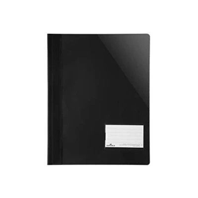 Abbildung von 25 x Durable Sichthefter A4+ Kunststoff 244x310mm schwarz