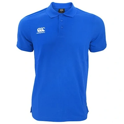 Abbildung von Canterbury Herren Waimak Kurzarm Pique Poloshirt (Royal)
