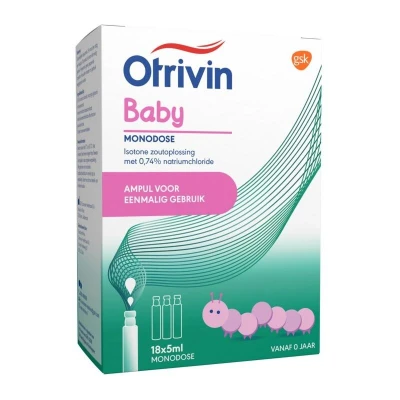 Abbildung von Otrivin Baby Monodose 5 ml 18 Ampullen