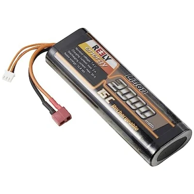 Abbildung von Reely Modellbau Senderakku (LiIon) 7.4 V 2000 mAh Zellen Zahl: 2 15 C Hardcase T Stecksystem
