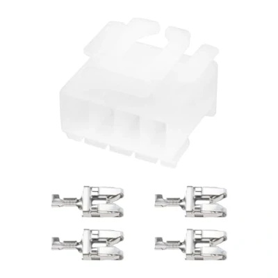 Abbildung von EMSea 4 poliger Auto Rücklicht Kabelbaumstecker 12495980 46556347 Kompatibel mit FIAT Punto Alfa Romeo Kunststoff