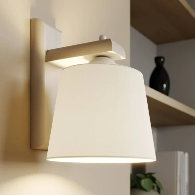 Abbildung von Lamkur 36212 Wandleuchte AIDA ALTWEIß E27 L:20cm H:24.5cm dimmbar