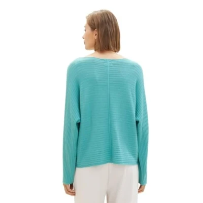 Abbildung von TOM Tailor Strickpullover, Damen, Größe: 34, Turquoise