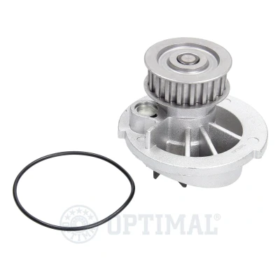 Abbildung von OPTIMAL AQ 1504 Wasserpumpe 19 mit Riemenscheibe Dichtung 56,2 OPEL: Meriva A, Combo C Kasten / Kombi, Astra G CC
