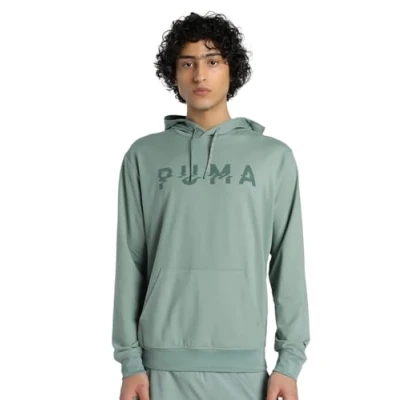 Abbildung von Puma CLOUDSPUN Branded Hoodie Herren Green Moon Größe: 3XL
