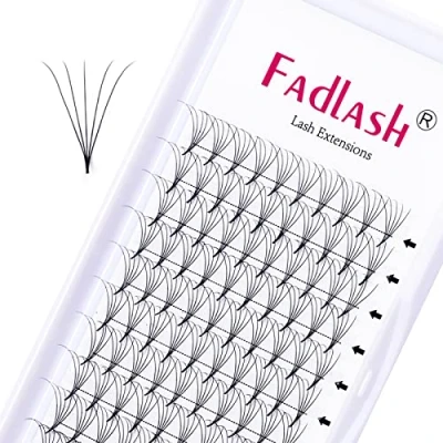 Abbildung von Volumen Wimpern 5D 0.07mm C Curl 10mm Extensions Künstliche natürlich dauerhaft Lashes