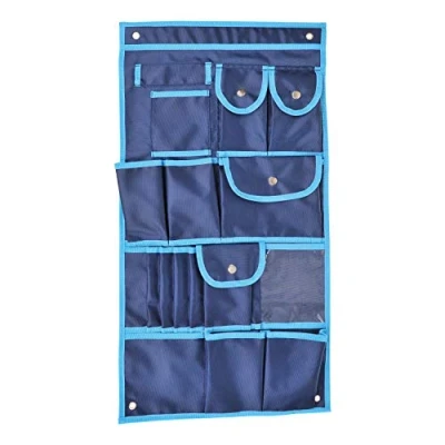 Abbildung von cartrend Caravan Hängetasche für Wohnwagen, Wohnmobil, Faltwagen, zu Hause, in der Garage, auf dem Boot, Hänge Organizer mit 17 Fächern, Maße 39 cm x 74