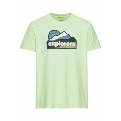 Abbildung von camel active Tshirt print, Herren, Größe: XL, Pistacchio