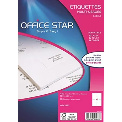 Abbildung von Office Star 43483 Etiketten