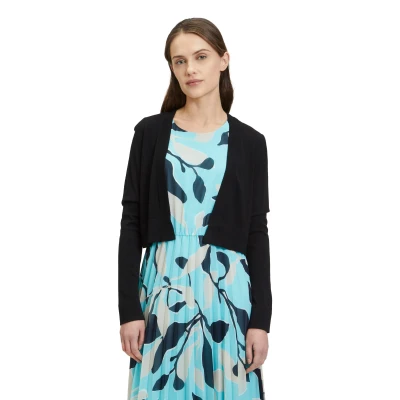 Abbildung von Betty &amp; Co OHNE Verschluss Strickjacke, Damen, Größe: 36, Schwarz