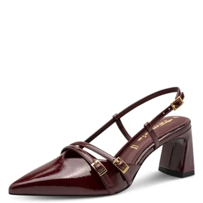 Abbildung von Tamaris High Heel Pumps, Damen, Größe: 40, Merlot patent Schuhe