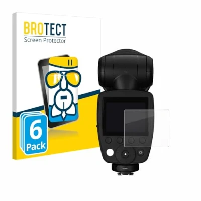 Abbildung von BROTECT Schutzglas für Profoto A10 (6 Stück) Schutzfolie Panzer Folie Glas [Extrem Kratzfest 9H, Anti Fingerprint, Ultra Transparent]