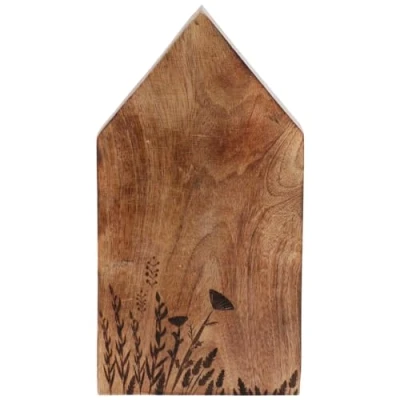 Abbildung von matches21 HOME &amp; HOBBY Dekofigur Haus Holz 25 cm (1 St)