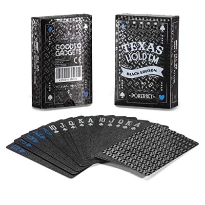 Abbildung von Goods+Gadgets Spiel Karten aus PVC Kunststoff, Pokerkarten, Poker Deck