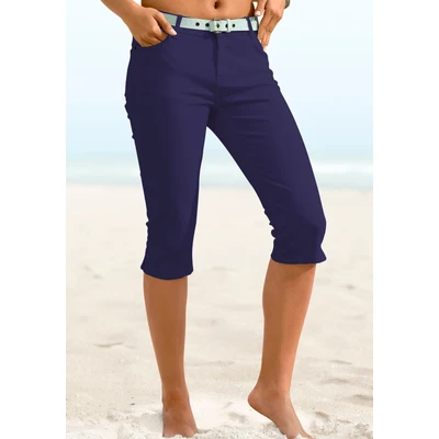 Abbildung von Beach Time 7/8CAPRI Jeans Slim Fit, Damen, Größe: 38, Marine