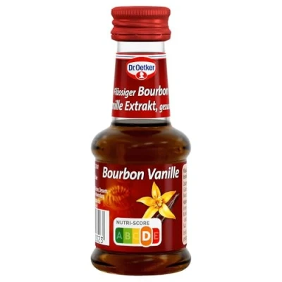 Abbildung von Dr. Oetker Bourbon Vanille Extrakt 35 ml Verleihen Sie Gebäcken, Desserts und Getränken ein köstliches Aroma verwenden dieses wie Vanilleschoten oder Zucker zum Aromatisieren.