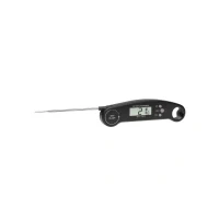 Abbildung von TFA Dostmann Digitales Küchenthermometer, 30.1061.01, Klappthermometer, mit Flaschenöffner, Hintergrundbeleuchtung, BBQ Fleischthermometer, L 160 (275 x B 44 H 21 mm