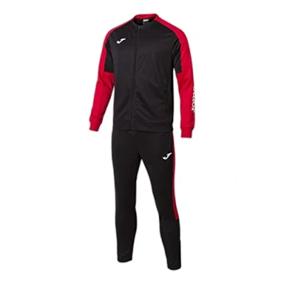Abbildung von Joma Herren Eco Championship Trainingsanzug, Schwarz/Rot, S