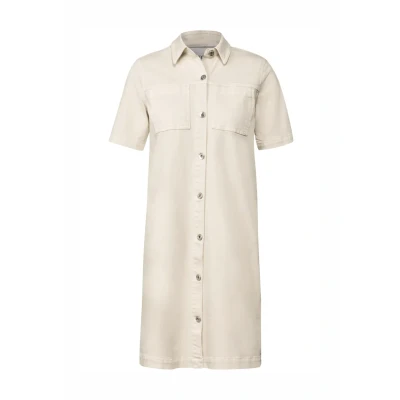 Abbildung von Cecil Jeanskleid, Damen, Größe: Medium, Beige