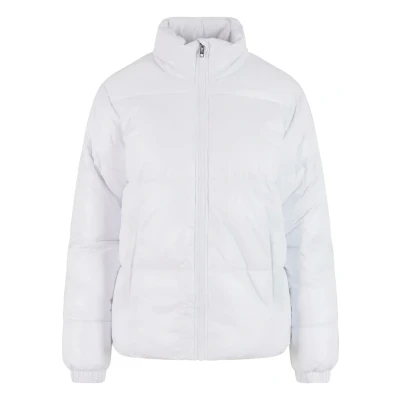 Abbildung von Urban Classics Shiny Winterjacke, Damen, Größe: Large, White