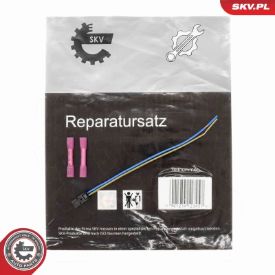 Abbildung von ESEN SKV 53SKV214 Kabelreparatursatz, Kennzeichenleuchte SKODA: Yeti, Octavia 3 Combi, Superb II Kombi, SEAT: Ibiza 4 ST, Schrägheck