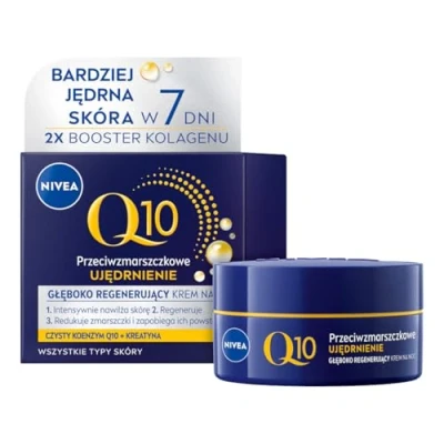 Abbildung von NIVEA Q10 Power Anti Falten Feuchtigkeitscreme Nachtcreme 50ml