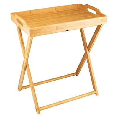 Abbildung von bremermann Beistelltisch Tabletttisch // Bambus ca. 55 x 63,5 35,5 cm (B/H/T)