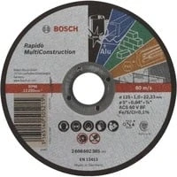 Abbildung von Trennscheibe MultiConstruction Rapido, Ø 125mm