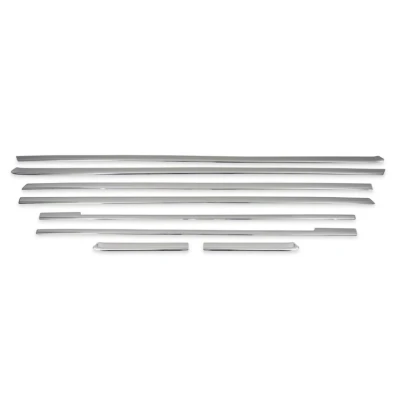 Abbildung von OMAC Fensterleisten kompatibel mit Mercedes Vito W447 2014 2024 Extra Langer Radstand Chrom 8X
