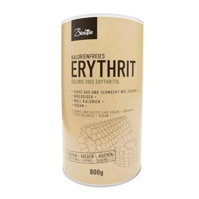 Abbildung von Zuckerersatz kalorienfreie Biosüße Reines Bio Erythrit biologisch, vegan, null Kalorien (1 x 800 g)