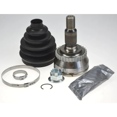 Abbildung von LÖBRO 304893 Gelenksatz mit Kronenmutter TPE (thermoplastischer Elastomer) SAAB: 9 5 Limousine