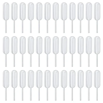 Abbildung von 120 Stück Kunststoff Pipetten, 4 ml Transferpipetten, Messpipetten, Squeeze Liquid Dropper Pipetten für Erdbeeren, Schokolade, Marmelade, Cupcakes