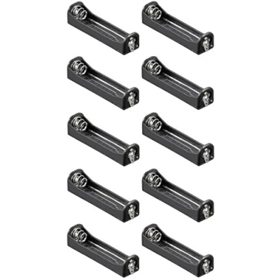 Abbildung von 10er Set WireThinX Batteriehalter für 1x Micro AAA, mit Lötanschluß