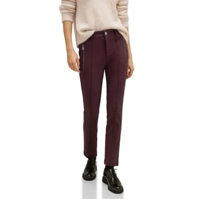 Abbildung von Street One SLIM FIT Stoffhose, Damen, Größe: 42x30, Rot