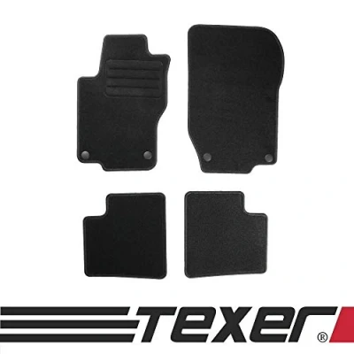 Abbildung von TEXER Textil Fußmatten Passend für Mercedes Benz ML Klasse W164 Bj. 2005 2011 Basic