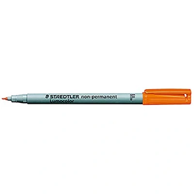 Abbildung von Staedtler Lumocolor Non Permanent F Marker (Orange, 0.6 mm)