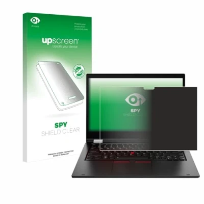 Abbildung von upscreen Anti Spy Blickschutzfolie für Lenovo ThinkPad L13 Yoga Privacy Screen Displayschutz Folie [Sichtschutz, Blaulichtfilter]
