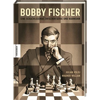 Abbildung von Bobby Fischer: Eine Schachlegende zwischen Genie und Wahnsinn. Die Comic Biographie. Graphic Novel